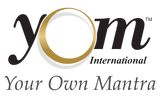 Yom International company logo symbolizing luxury fragrance and wellness products inspired by chakra healing and natural ingredients.