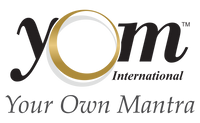 Yom International company logo symbolizing luxury fragrance and wellness products inspired by chakra healing and natural ingredients.