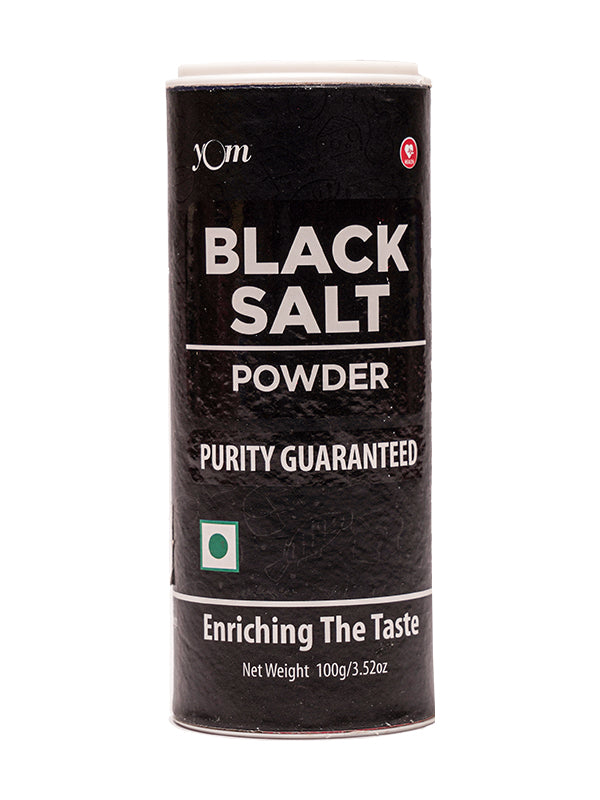 YOM Black Salt (Sprinkler) - 100 Gms