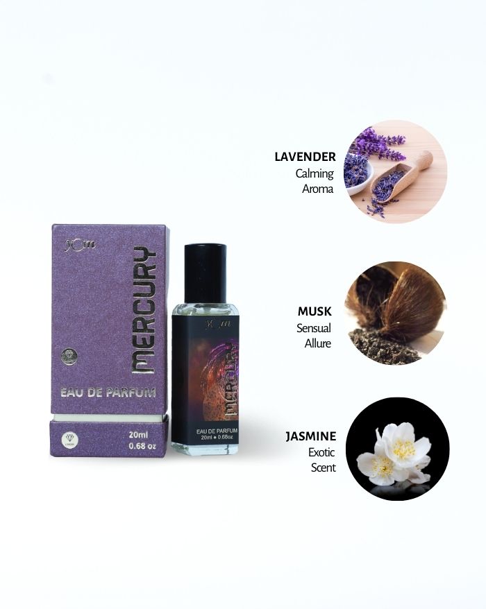 YOM PERFUME Mercury for Unisex - 20 Ml