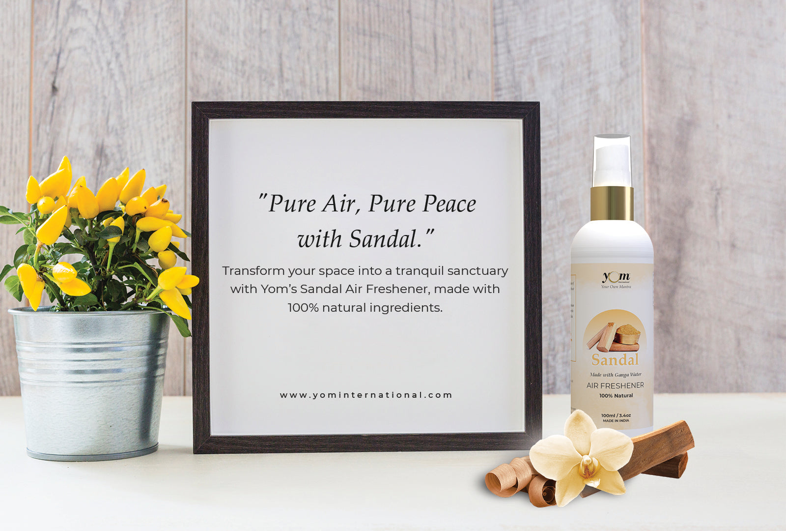 Yom Sandal Air Freshener - 100ml