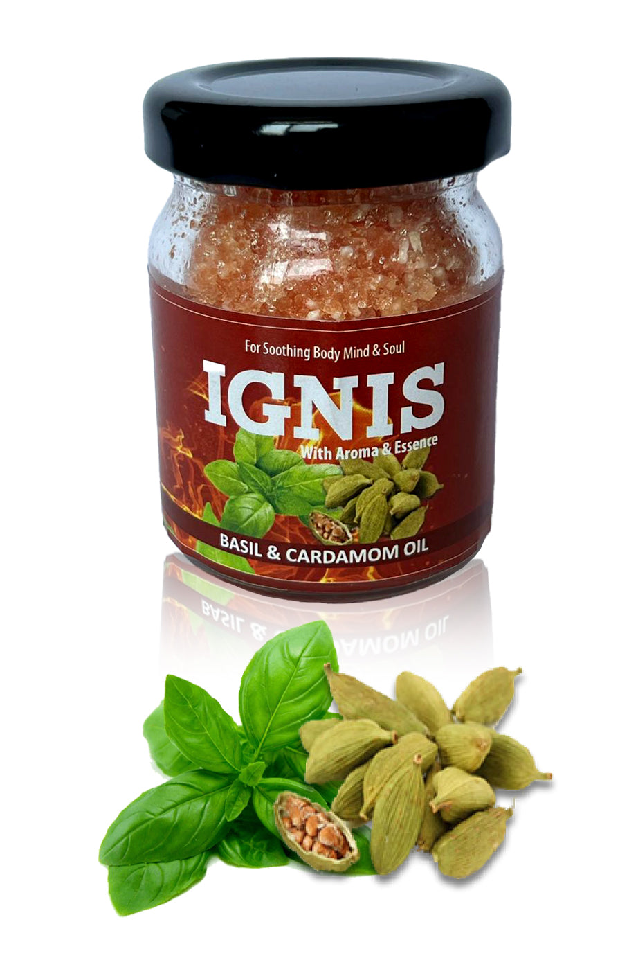 YOM YOMAROMA Ignis Bath Salt With Aromatic Oils (Glass Bottle) - 50 Gms