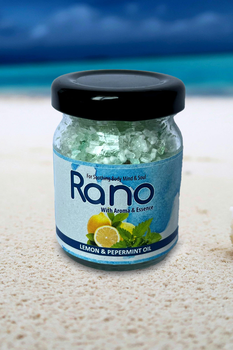 YOM YOMAROMA Rano Bath Salt With Aromatic Oils (Glass Bottle) - 50 Gms