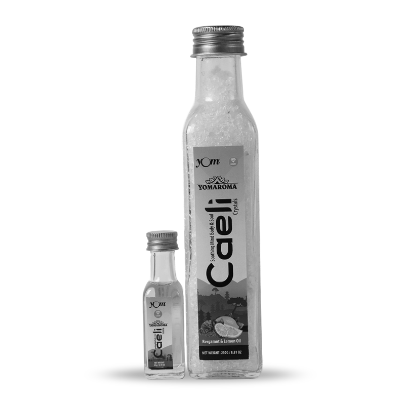YOM YOMAROMA Caeli Bath Salt With Aromatic Oil - 270 Gms