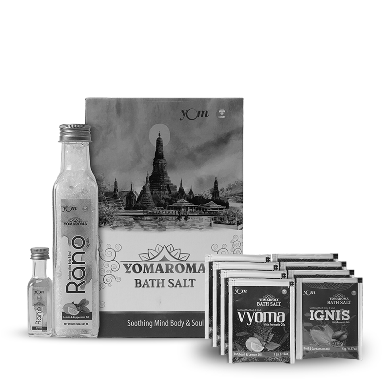 YOM YOMAROMA Rano Bath Salt Gift Box - 310 Gms