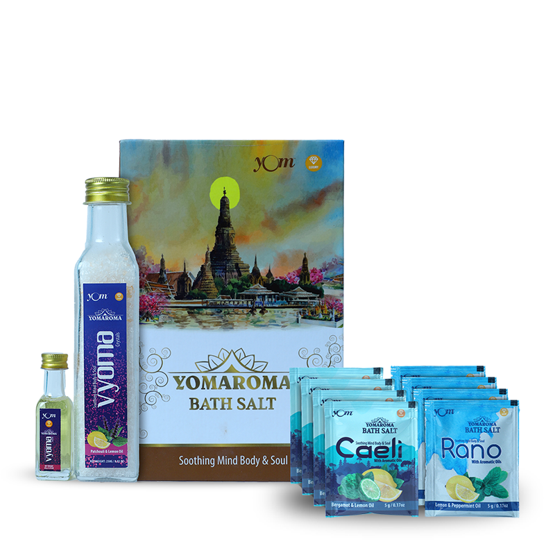 YOM YOMAROMA Vyoma Bath Salt Gift Box - 310 Gms