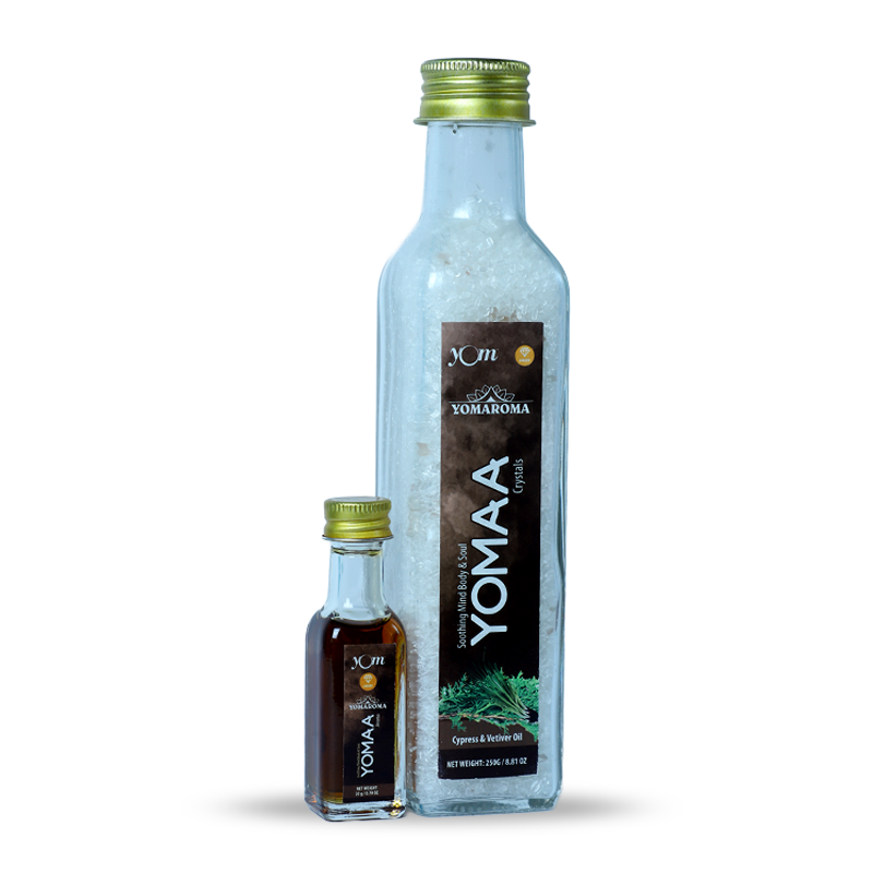 YOM YOMAROMA Yomaa Bath Salt With Aromatic Oil - 270 Gms