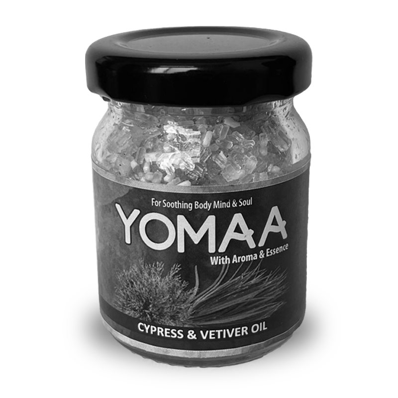 YOM YOMAROMA Yomaa Bath Salt With Aromatic Oils (Glass Bottle) - 50 Gms