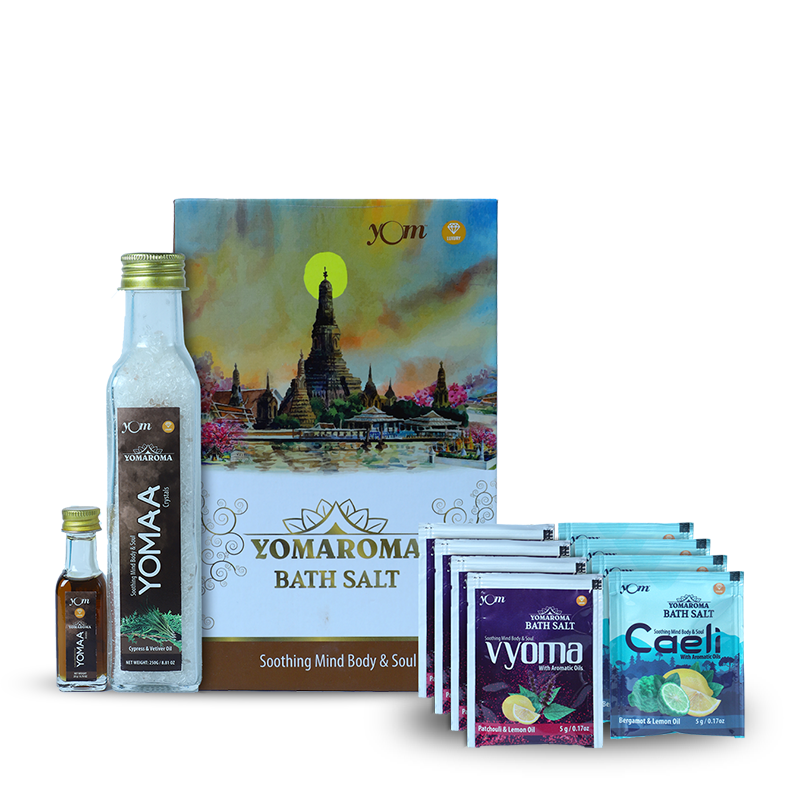 YOM YOMAROMA Yomaa Bath Salt Gift Box - 310 Gms