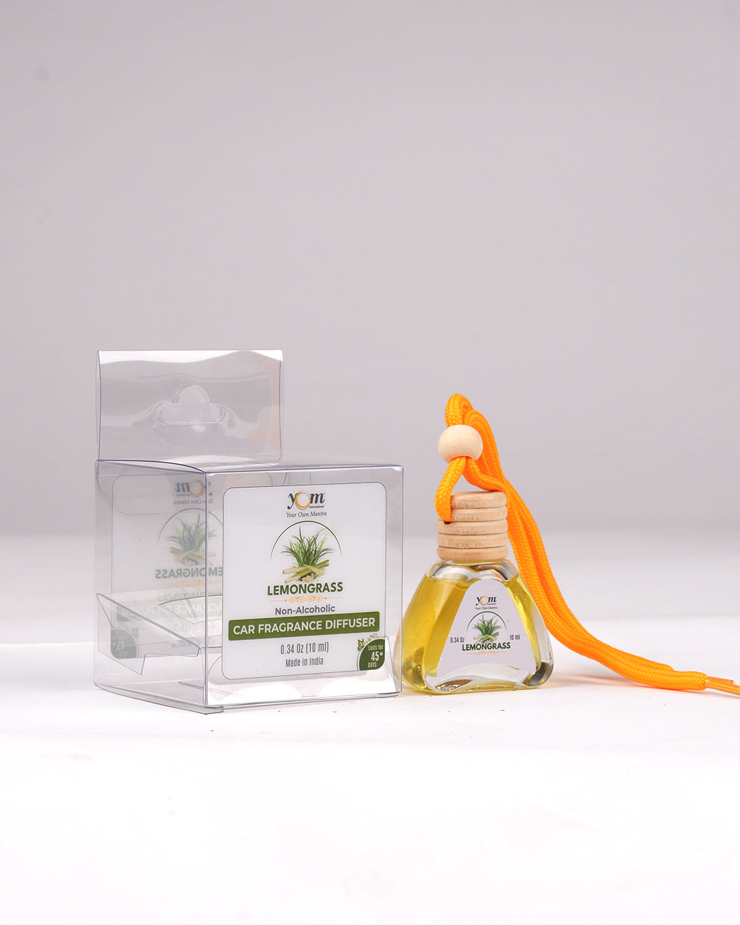 Yom Lemongrass Car Fragrance Diffuser - 10ml