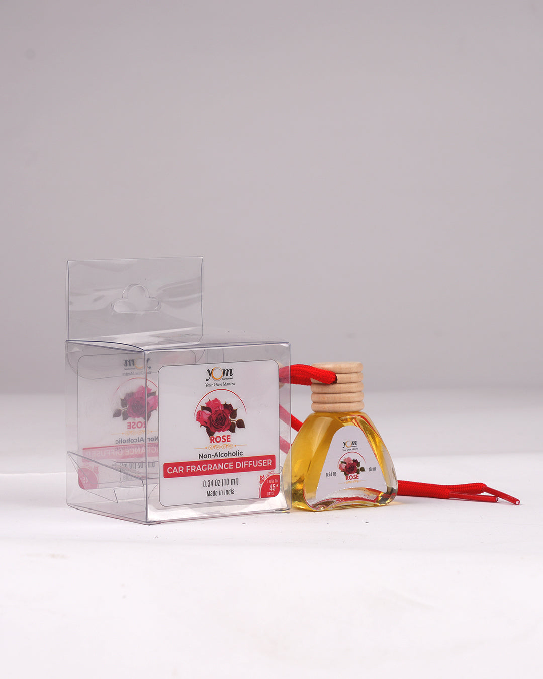 Yom Rose Car Fragrance Diffuser - 10ml