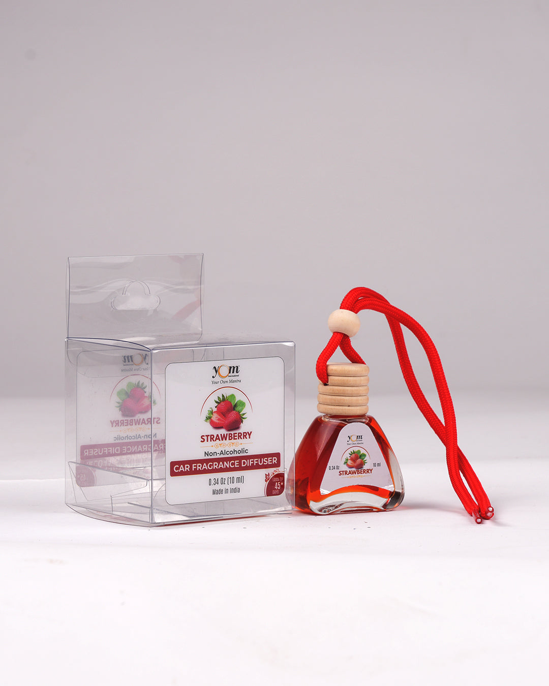Yom Strawberry Car Fragrance Diffuser - 10ml