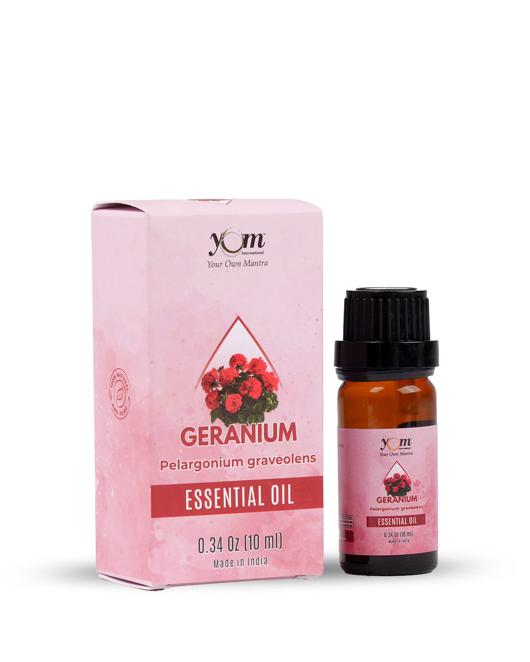 Yom Geranium Essential Oil - 10ml