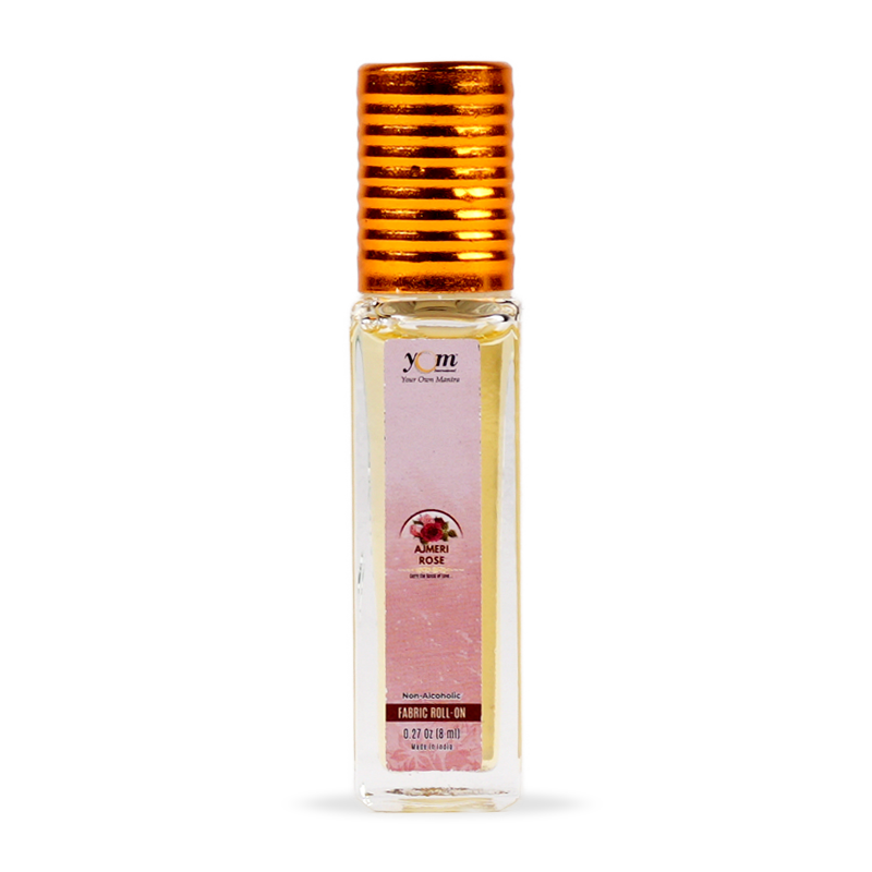 Ajmeri Rose Fabric Roll on - 8ml
