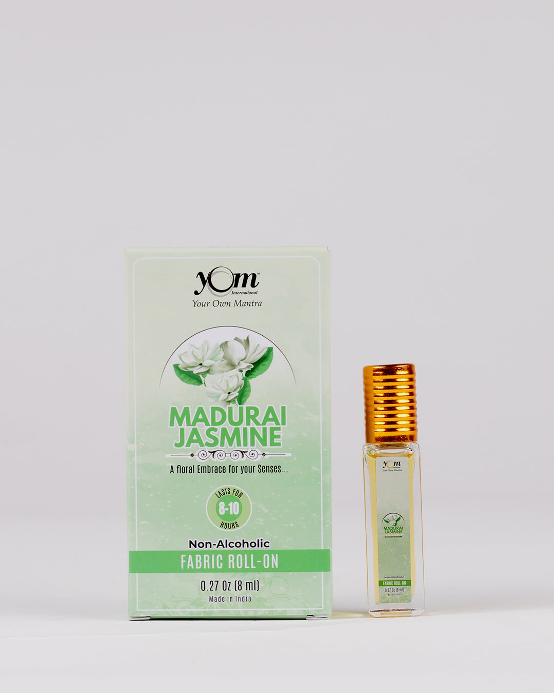Madurai Jasmine Fabric Roll on - 8ml