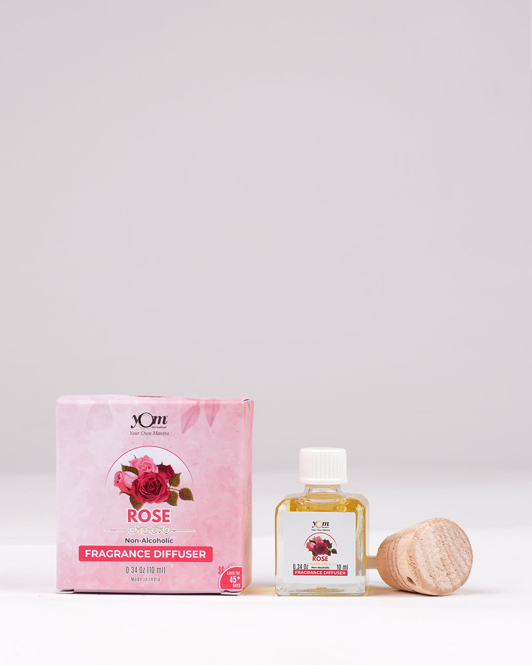 Yom Rose Fragrance Diffuser - 10ml