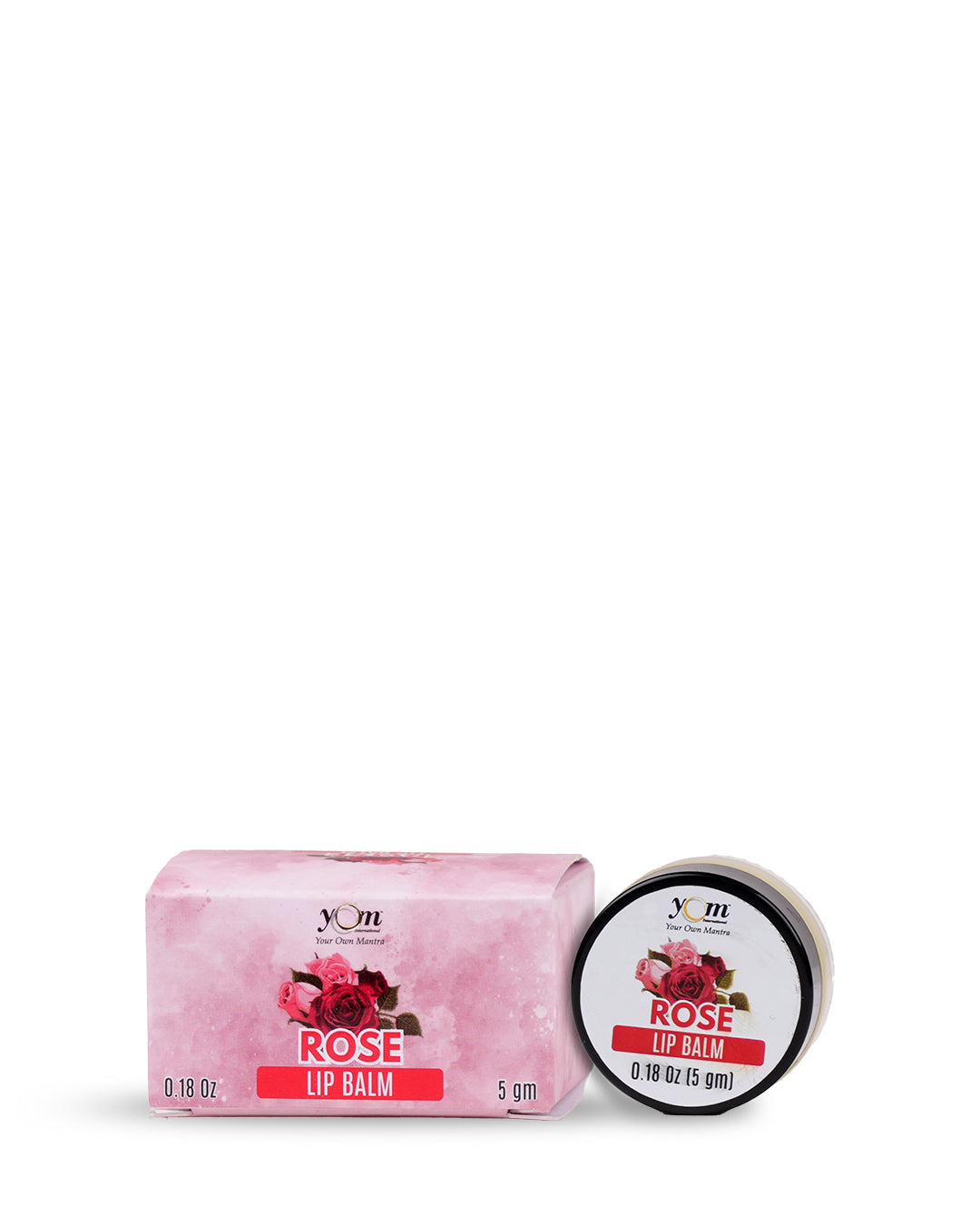Yom Natural Rose Lip Balm - 5gm