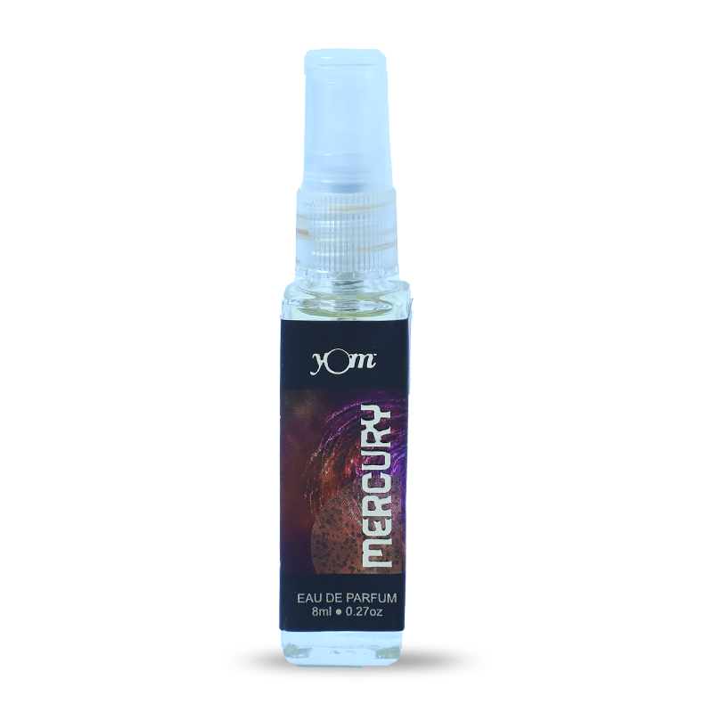 YOM PERFUME Mercury for Unisex - 8Ml