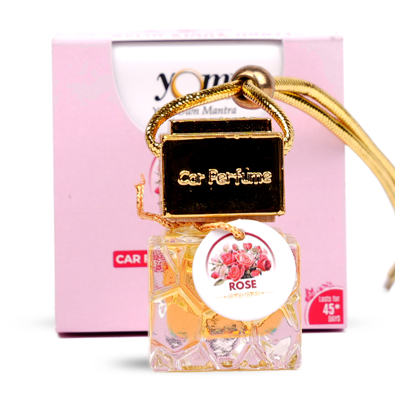 Premium Rose Car Fragrance Diffuser - 10ml