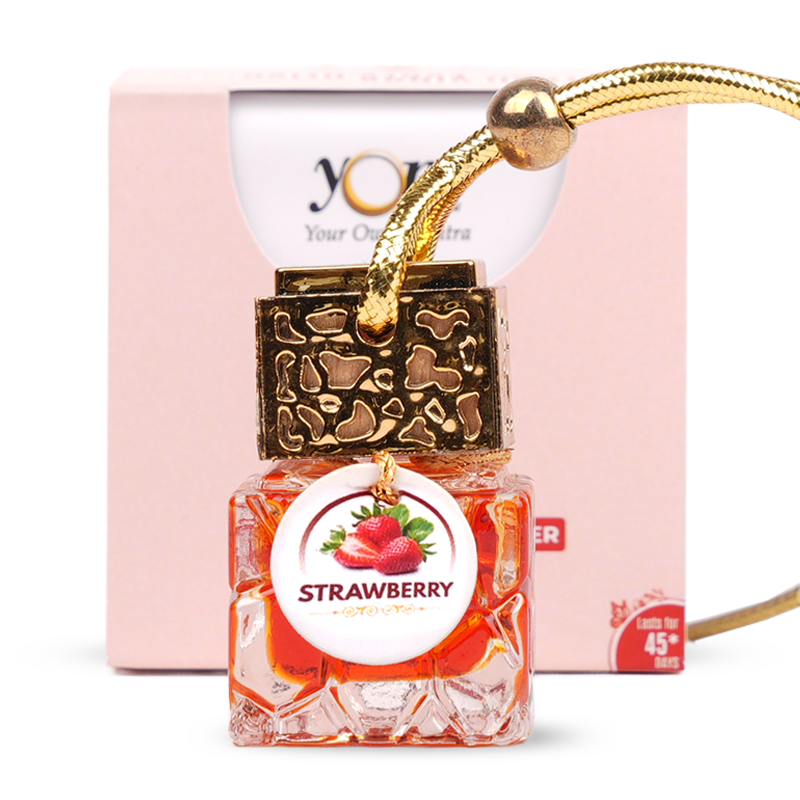 Premium Strawberry Car Fragrance Diffuser - 10ml
