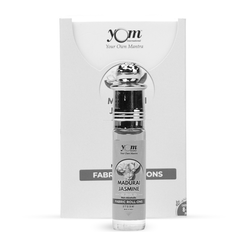 Premium Madurai Jasmine Fabric Roll on - 8ml