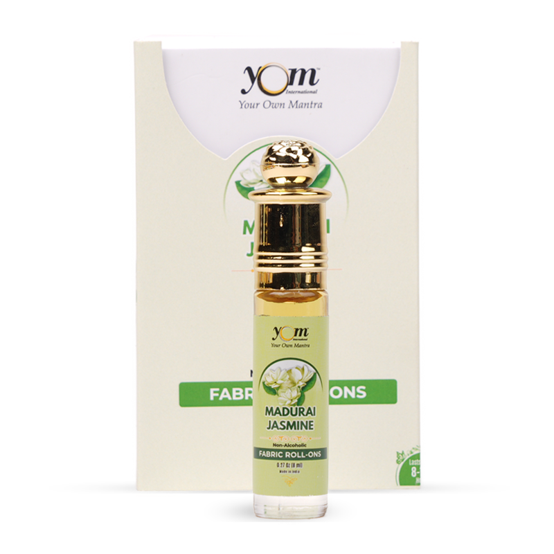 Premium Madurai Jasmine Fabric Roll on - 8ml