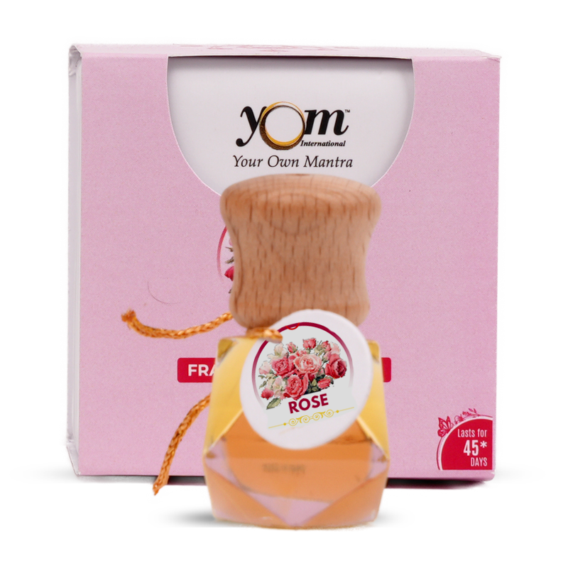 Premium Rose Fragrance Diffuser - 10ml