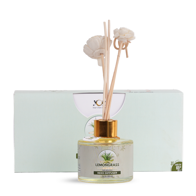 Premium Lemongrass Reed Diffuser - 100ml