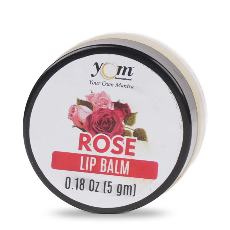 Yom Natural Rose Lip Balm - 5gm