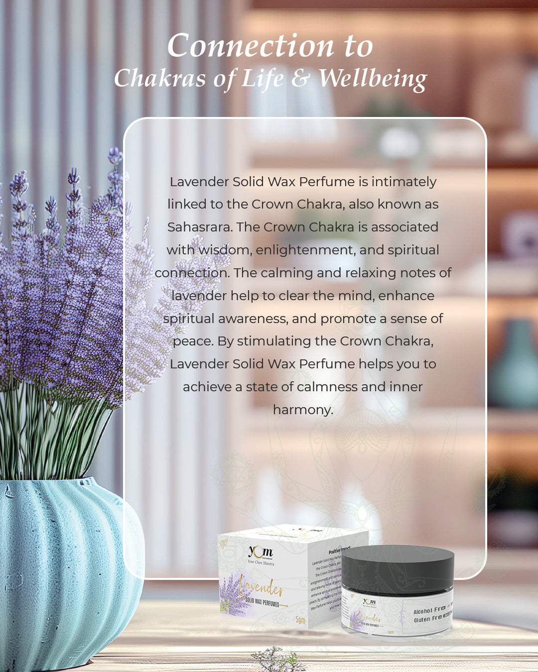 Lavender Solid Wax Fragrance - 5gm