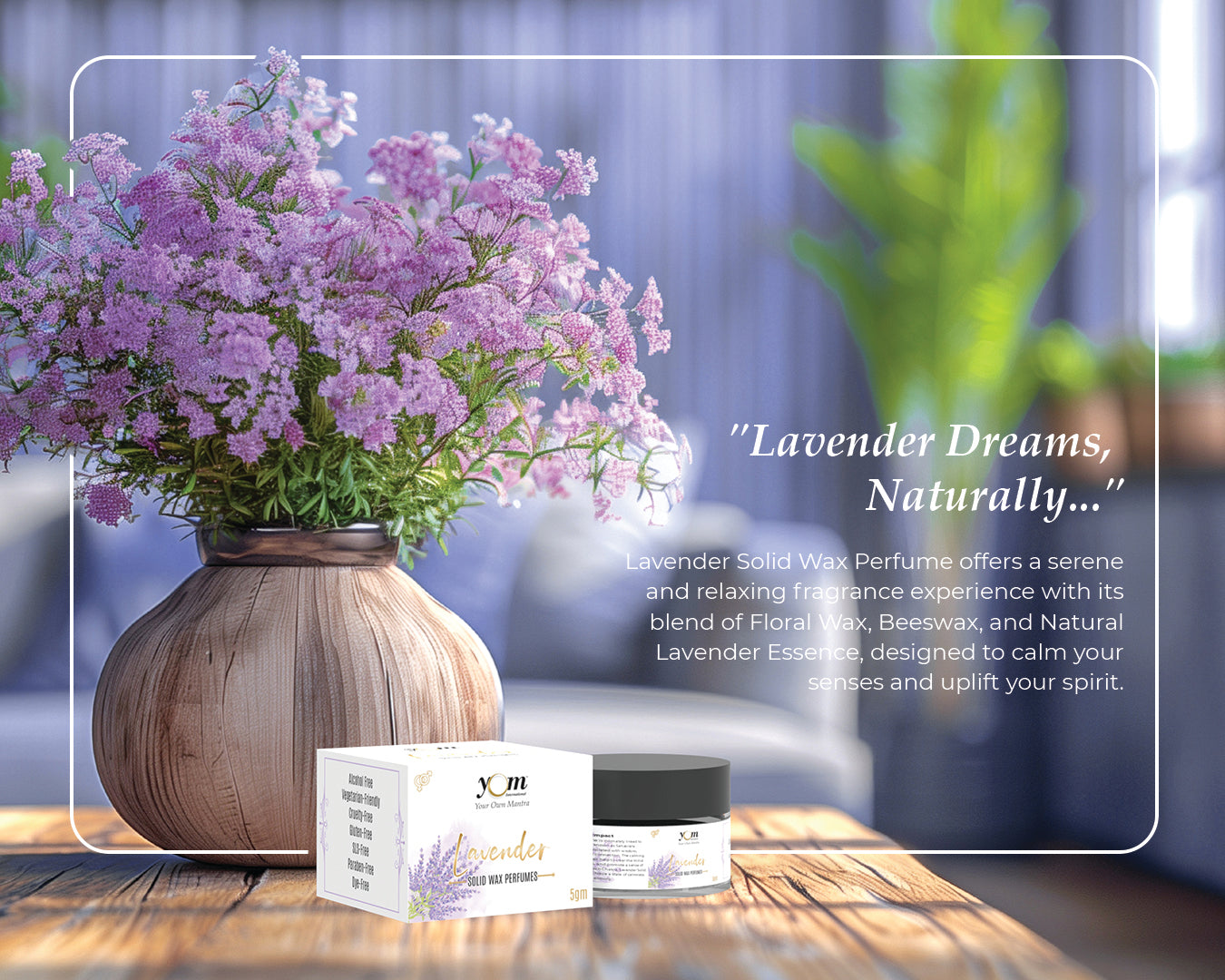 Lavender Solid Wax Fragrance - 5gm