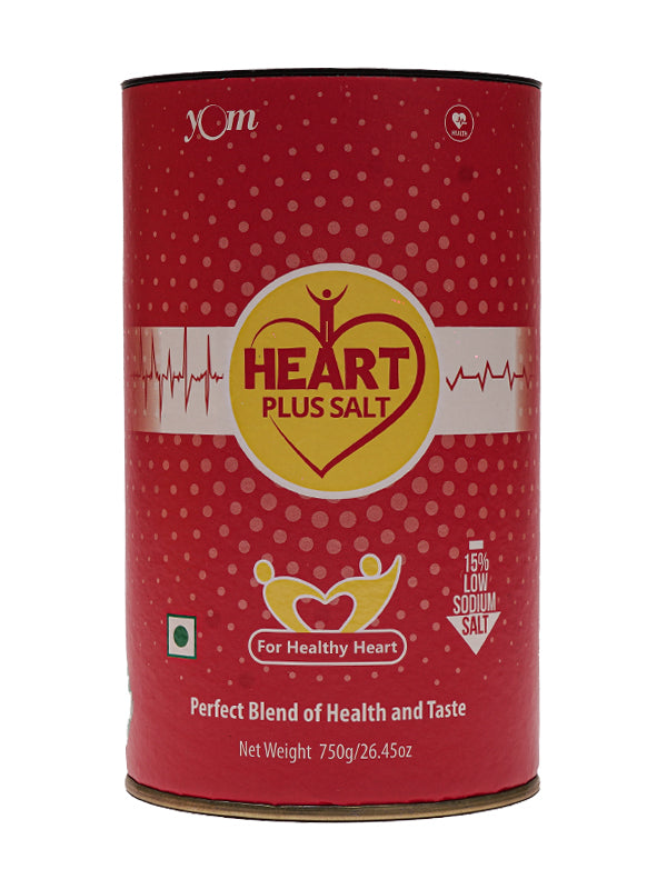 YOM Heart Plus Low Sodium Salt (Tin) - 750 Gms