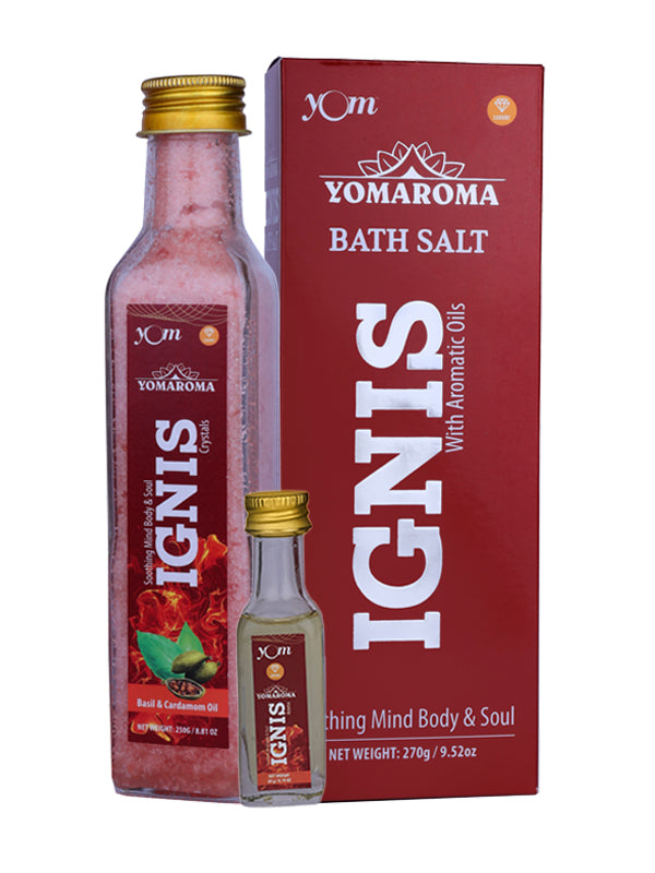 YOM YOMAROMA Ignis Bath Salt With Aromatic Oil 