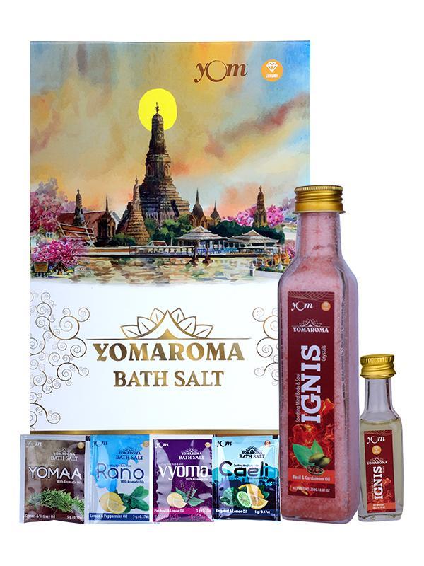 YOM YOMAROMA Ignis Bath Salt Gift Box - 310 Gms