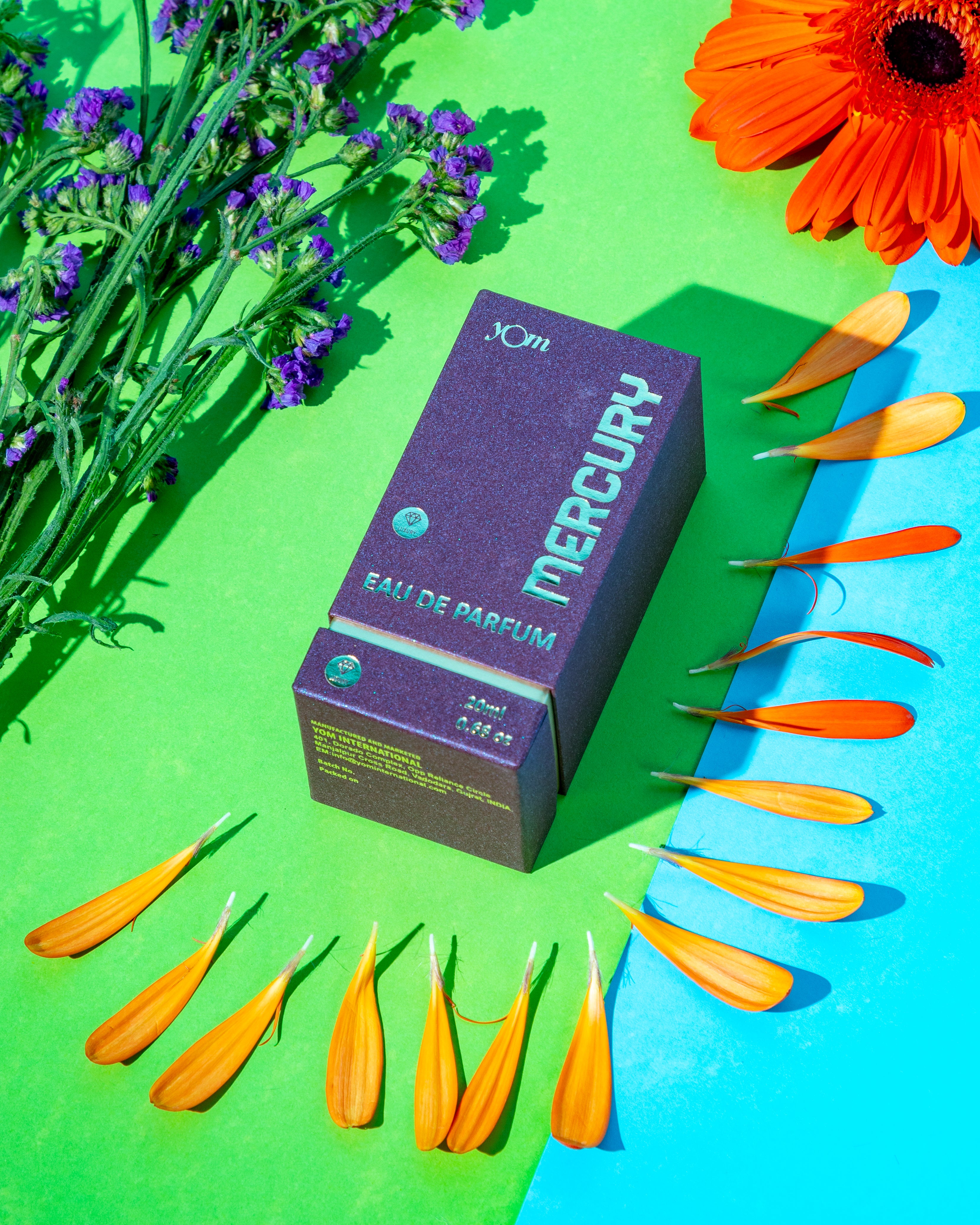 YOM PERFUME Mercury for Unisex - 20 Ml