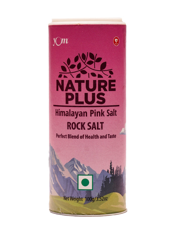 YOM Nature Plus Himalayan Pink Rock Salt (Sprinkler) - 100 Gms