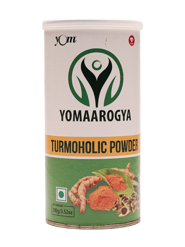 YOM YOMAAROGYA Turmoholic Powder (Tin) - 100 Gms