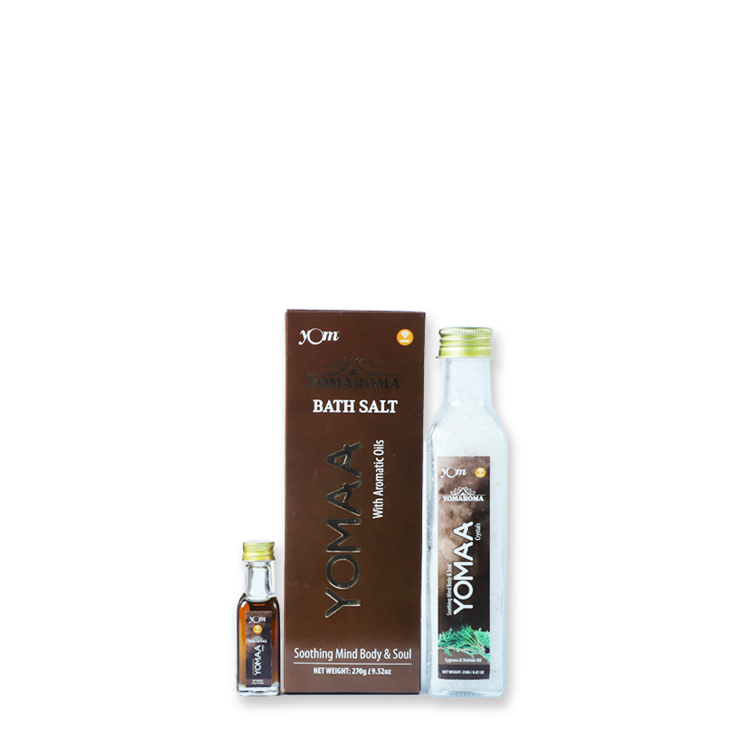 YOM YOMAROMA Yomaa Bath Salt With Aromatic Oil - 270 Gms