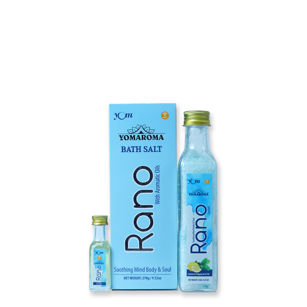 YOM YOMAROMA Rano Bath Salt With Aromatic Oil - 270 Gms