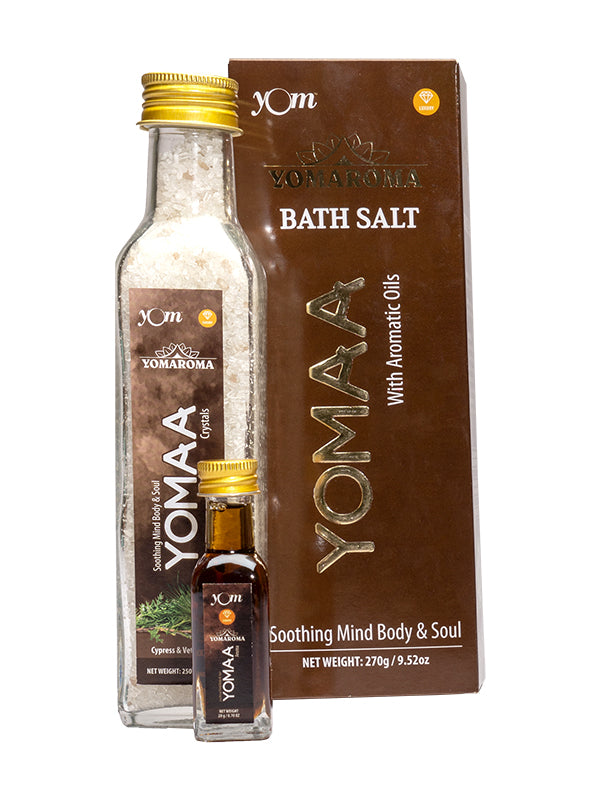 YOM YOMAROMA Yomaa Bath Salt With Aromatic Oil - 270 Gms