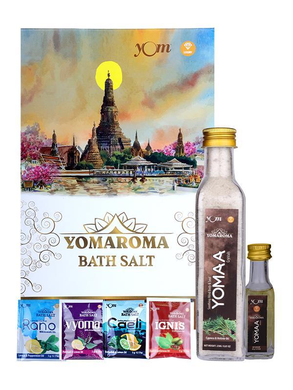 YOM YOMAROMA Yomaa Bath Salt Gift Box - 310 Gms